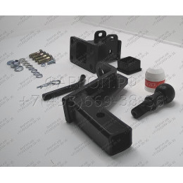 8123 Трейлер Фаркоп для Tank 300 2022-, Tank 400 2023-, Haval H9 2024-, Haval H5 2024- без снятия и подрезки бампера. Тип шара: E (легкосъемный шар под квадрат). Нагрузки: 15