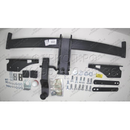 8320 Трейлер Фаркоп для JAC T9 2024-, Sollers ST9 2025- без снятия и подрезки бампера. Тип шара: E (легкосъемный шар под квадрат). Нагрузки: 1300/60 кг (без электр