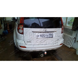 8120 Трейлер Фаркоп для Great Wall Hover H3 (CC 6460KM27) 2009-2013, Great Wall Hover H5 (CC 6461KM29) 2010-2016, Haval H5 2020-2021. Требуется подрезка бампера. Тип шара: A. Нагрузки: 1200/60 кг, 