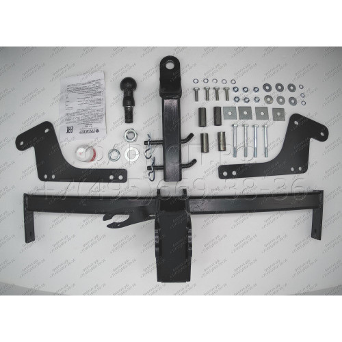 9042 Трейлер Фаркоп для Renault Duster 2011-2015, 2015-2021, 2021-2022, Nissan Terrano 2014-2022 без снятия и подрезки бампера. Тип шара: E (легкосъемный шар под квадрат). Нагрузки: 1200/60 кг (без электрики в комплекте)