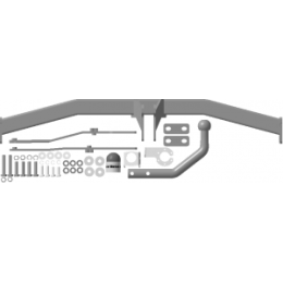 91708-A MOTODOR Фаркоп с оцинкованным шаром на Renault Megane III хетчбек 2008/12-2016, Renault Scenic 2 2003-2009, Renault Grand Scenic 2 2003-2009, Renault Scenic 3 2009/06-2016, Renault Grand Scenic 3 2009/06-2016. Вы