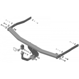 91708-A MOTODOR Фаркоп с оцинкованным шаром на Renault Megane III хетчбек 2008/12-2016, Renault Scenic 2 2003-2009, Renault Grand Scenic 2 2003-2009, Renault Scenic 3 2009/06-2016, Renault Grand Scenic 3 2009/06-2016. Вы