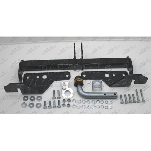 92514-A MOTODOR Фаркоп с оцинкованным шаром на Toyota Corolla 2007-2013, 2013-2019. Необходима подрезка бампера. Тип шара: A. Нагрузки 1500/75 кг, масса фаркопа 16,5 кг (без электрики в комплекте)