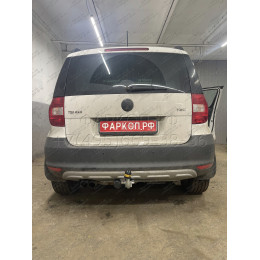 92711-A MOTODOR Фаркоп с оцинкованным шаром на Skoda Kodiaq 2017-2023 (требуется подрезка бампера), Volkswagen Tiguan II 2016-2024 (без выреза в бампере), Volkswagen Tiguan 2007-2016 (тр