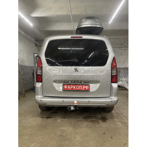 9510 Трейлер Фаркоп для Peugeot Partner L1 2008-2018, 2018-, Citroen Berlingo L1 2008-2018, 2018-, Toyota Proace City L1 2019-, Opel Combo L1 2018-, Peugeot Rifter L1 2019-, FIAT Doblo L1 2022-. Требуется подрезка бампера. Тип шара: A. Нагрузки: 1200/60 к