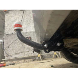 9510 Трейлер Фаркоп для Peugeot Partner L1 2008-2018, 2018-, Citroen Berlingo L1 2008-2018, 2018-, Toyota Proace City L1 2019-, Opel Combo L1 2018-, Peugeot Rifter L1 2019-, FIAT Doblo L1 2022-. Требуется подрезка бамп