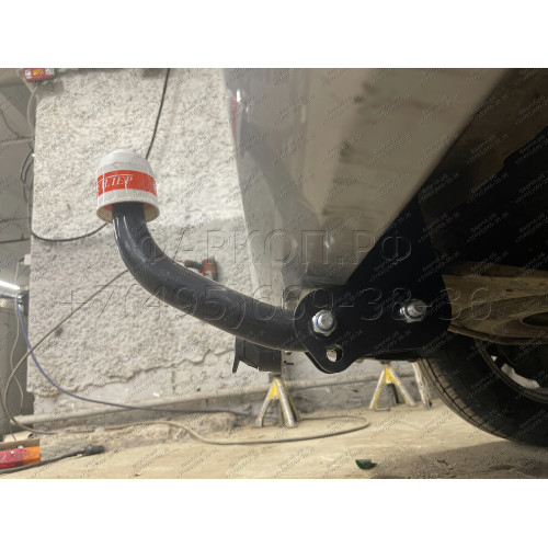 9510 Трейлер Фаркоп для Peugeot Partner L1 2008-2018, 2018-, Citroen Berlingo L1 2008-2018, 2018-, Toyota Proace City L1 2019-, Opel Combo L1 2018-, Peugeot Rifter L1 2019-, FIAT Doblo L1 2022-. Требуется подрезка бампера. Тип шара: A. Нагрузки: 1200/60 к