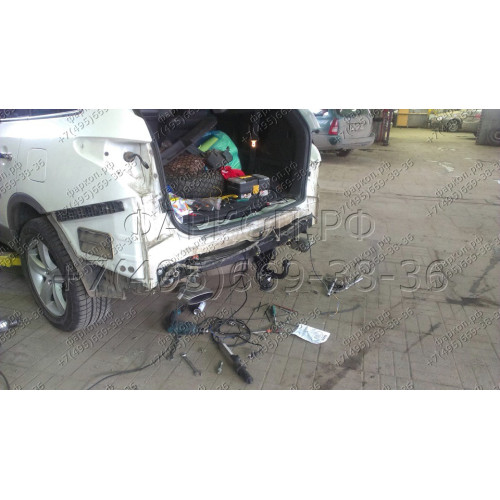 4246-A ORIS Фаркоп на Hyundai ix55 2006-2012, Hyundai Veracruz 2008-2012. Необходима подрезка бампера. Тип шара: A. Нагрузки: 1500/75 кг, масса фаркопа 22,9 кг (без электрики в комплекте)