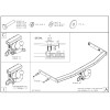 A038C GALIA Полностью оцинкованный фаркоп на Audi A3 2003-2008: хетчбек 3 двери, VW Golf V, VI, Plus хетчбек 3/5 дверей 2003-2008, 2008-2013 (2WD только). Тип шара: C (горизонтальный съемный). Подрезка бампера. Нагрузки: 1600/75 кг, масса фаркопа 15,37 кг