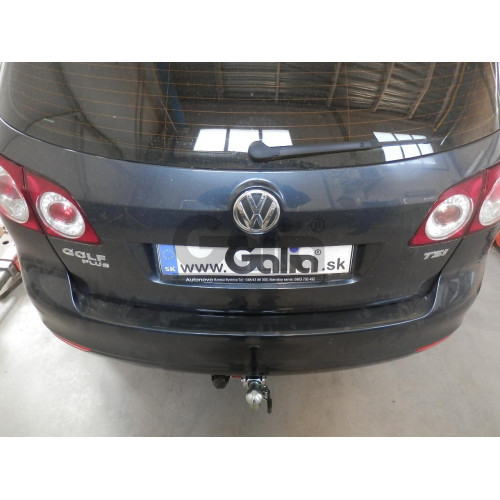 A038C GALIA Полностью оцинкованный фаркоп на Audi A3 2003-2008: хетчбек 3 двери, VW Golf V, VI, Plus хетчбек 3/5 дверей 2003-2008, 2008-2013 (2WD только). Тип шара: C (горизонтальный съемный). Подрезка бампера. Нагрузки: 1600/75 кг, масса фаркопа 15,37 кг