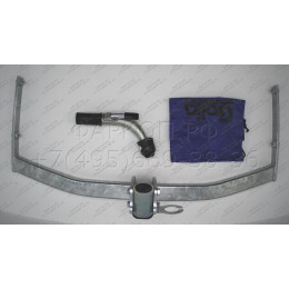 A038C GALIA Полностью оцинкованный фаркоп на Audi A3 2003-2008: хетчбек 3 двери, VW Golf V, VI, Plus хетчбек 3/5 дверей 2003-2008, 2008-2013 (2WD только). Тип шара: C (горизонтал