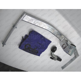 A038C GALIA Полностью оцинкованный фаркоп на Audi A3 2003-2008: хетчбек 3 двери, VW Golf V, VI, Plus хетчбек 3/5 дверей 2003-2008, 2008-2013 (2WD только). Тип шара: C (горизонтал