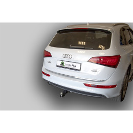 A106-E Лидер-плюс ТСУ для Audi Q5 8RB 2008-2017 без выреза бампера. Тип шара: E. Нагрузки: 1500/100 кг, масса фаркопа 22,5 кг (без электрики в комплекте)