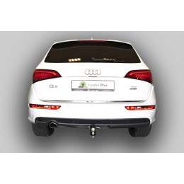 A106-E Лидер-плюс ТСУ для Audi Q5 8RB 2008-2017 без выреза бампера. Тип шара: E. Нагрузки: 1500/100 кг, масса фаркопа 22,5 кг (без электрики в комплекте)