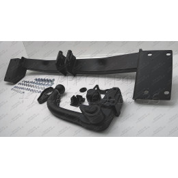 B-063 STEINHOF Фаркоп на BMW X6 E71 2008-2014. Требуется подрезка бампера. Тип шара: AV (вертикальное быстросъемное крепление шара на ключе). Нагрузки: 3500/140 к
