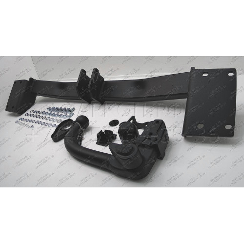 B-063 STEINHOF Фаркоп на BMW X6 E71 2008-2014. Требуется подрезка бампера. Тип шара: AV (вертикальное быстросъемное крепление шара на ключе). Нагрузки: 3500/140 кг, масса фаркопа 22,35 кг (без электрики в комплекте)