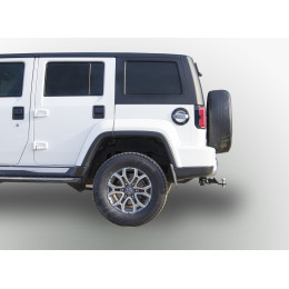 B301-E Лидер-плюс ТСУ для BAIC BJ40 (I рестайлинг) 2019-2024 без снятия и выреза бампера. Тип шара: E. Нагрузки: 1000/100 кг, масса фаркопа 16,4 кг (без электрики 