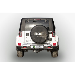 B301-E Лидер-плюс ТСУ для BAIC BJ40 (I рестайлинг) 2019-2024 без снятия и выреза бампера. Тип шара: E. Нагрузки: 1000/100 кг, масса фаркопа 16,4 кг (без электрики 