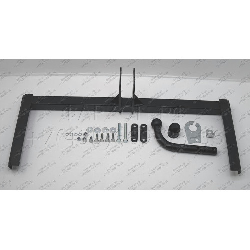B9131 Буксирофф Фаркоп для Volkswagen Polo седан 2010-2020, Volkswagen Polo лифтбек 2020-2022, Skoda Rapid 2012-2020, 2020-2022. Требуется подрезка бампера. Тип шара: A. Нагрузка: 600 кг (без электрики в комплекте)