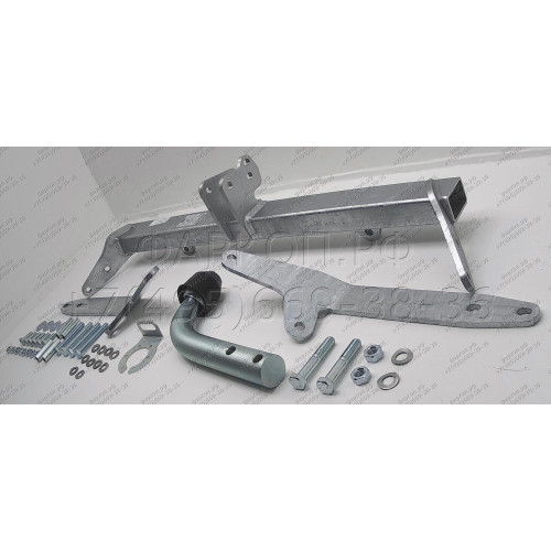 C043A GALIA Полностью оцинкованный фаркоп на Citroen Berlingo I 1996-2008, Berlingo First 2008-2012, Peugeot Partner I 1996-2008, Partner Origin 2008-2012. Особенности: для колесных баз 2690 мм и 2693 мм. Тип шара: A. Невидимый вырез бампера. Нагрузки: 11
