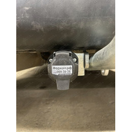 C043A GALIA Полностью оцинкованный фаркоп на Citroen Berlingo I 1996-2008, Berlingo First 2008-2012, Peugeot Partner I 1996-2008, Partner Origin 2008-2012. Особенности: для колесных баз 2690 мм и 26