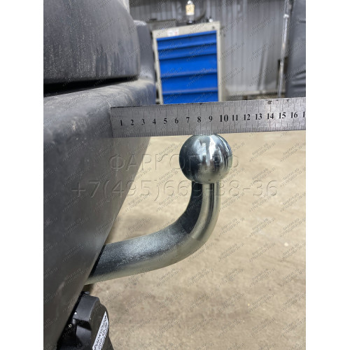 C043A GALIA Полностью оцинкованный фаркоп на Citroen Berlingo I 1996-2008, Berlingo First 2008-2012, Peugeot Partner I 1996-2008, Partner Origin 2008-2012. Особенности: для колесных баз 2690 мм и 2693 мм. Тип шара: A. Невидимый вырез бампера. Нагрузки: 11