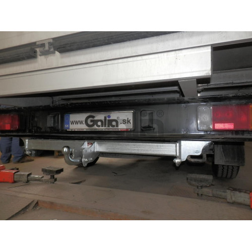 C045C GALIA Полностью оцинкованный фаркоп на Citroen Jumper 2006-, FIAT Ducato III 2006-, Peugeot Boxer 2006-, Opel Movano 2021- шасси (только оригинальная платформа). Тип шара: C (горизонтальный съемный). Установка без снятия и выреза бампера. Нагрузки: 