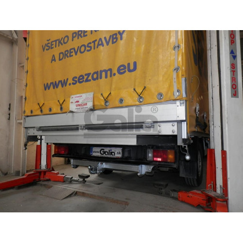C045C GALIA Полностью оцинкованный фаркоп на Citroen Jumper 2006-, FIAT Ducato III 2006-, Peugeot Boxer 2006-, Opel Movano 2021- шасси (только оригинальная платформа). Тип шара: C (горизонтальный съемный). Установка без снятия и выреза бампера. Нагрузки: 