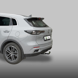 C402-A Лидер-плюс ТСУ для Changan CS55 Plus 2023-, Changan UNI-S 2024- без выреза бампера. Нагрузки: 750/75 кг, масса фаркопа 15,16 кг, требуется 3 сверления (без электрик