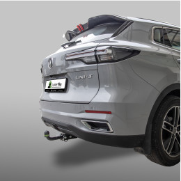 C402-A Лидер-плюс ТСУ для Changan CS55 Plus 2023-, Changan UNI-S 2024- без выреза бампера. Нагрузки: 750/75 кг, масса фаркопа 15,16 кг, требуется 3 сверления (без электрик