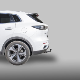C402-A Лидер-плюс ТСУ для Changan CS55 Plus 2023-, Changan UNI-S 2024- без выреза бампера. Нагрузки: 750/75 кг, масса фаркопа 15,16 кг, требуется 3 сверления (без электрик