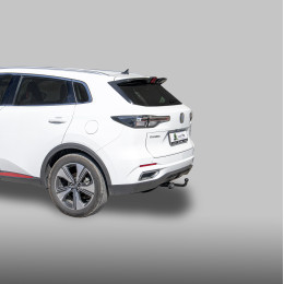 C402-A Лидер-плюс ТСУ для Changan CS55 Plus 2023-, Changan UNI-S 2024- без выреза бампера. Нагрузки: 750/75 кг, масса фаркопа 15,16 кг, требуется 3 сверления (без электрик