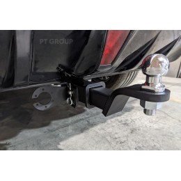 CUK-22-991122.00 PT GROUP Фаркоп на Changan UNI-K 2022- без подрезки бампера. Тип шара: E (легкосъемный шар под квадрат). Нагрузки: 750/50 кг, масса фаркопа 17,45 кг (без