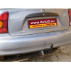 CV 01 AVTOS Фаркоп на Chevrolet Lanos седан 2004-2009, Daewoo Lanos седан 1997-2002 без подрезки бампера. Тип шара: A. Нагрузки: 1000/75 кг, масса фаркопа 14,5 кг (без электрики в комплекте)