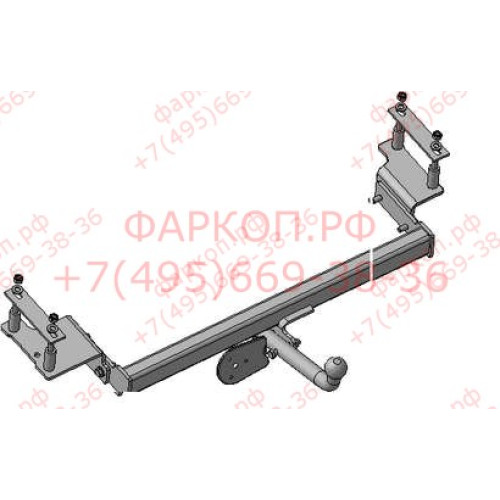 CV 01 AVTOS Фаркоп на Chevrolet Lanos седан 2004-2009, Daewoo Lanos седан 1997-2002 без подрезки бампера. Тип шара: A. Нагрузки: 1000/75 кг, масса фаркопа 14,5 кг (без электрики в комплекте)