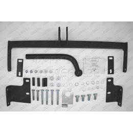 CV 01 AVTOS Фаркоп на Chevrolet Lanos седан 2004-2009, Daewoo Lanos седан 1997-2002 без подрезки бампера. Тип шара: A. Нагрузки: 1000/75 кг, масса фаркопа 14,5 кг (без электрик
