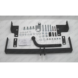 CV 01 AVTOS Фаркоп на Chevrolet Lanos седан 2004-2009, Daewoo Lanos седан 1997-2002 без подрезки бампера. Тип шара: A. Нагрузки: 1000/75 кг, масса фаркопа 14,5 кг (без электрик