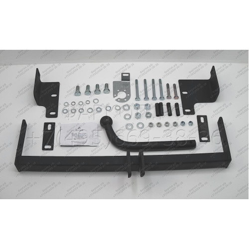 CV 01 AVTOS Фаркоп на Chevrolet Lanos седан 2004-2009, Daewoo Lanos седан 1997-2002 без подрезки бампера. Тип шара: A. Нагрузки: 1000/75 кг, масса фаркопа 14,5 кг (без электрики в комплекте)