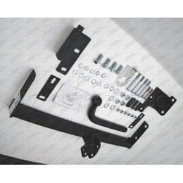 CV 01 AVTOS Фаркоп на Chevrolet Lanos седан 2004-2009, Daewoo Lanos седан 1997-2002 без подрезки бампера. Тип шара: A. Нагрузки: 1000/75 кг, масса фаркопа 14,5 кг (без электрик