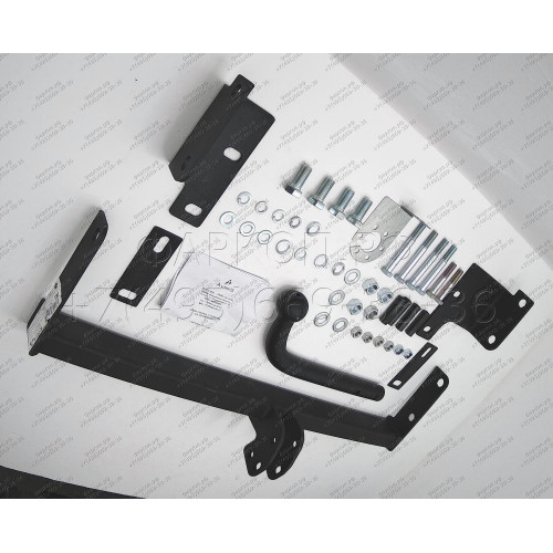 CV 01 AVTOS Фаркоп на Chevrolet Lanos седан 2004-2009, Daewoo Lanos седан 1997-2002 без подрезки бампера. Тип шара: A. Нагрузки: 1000/75 кг, масса фаркопа 14,5 кг (без электрики в комплекте)