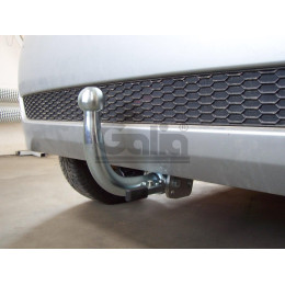 D038C GALIA Полностью оцинкованный фаркоп на Chevrolet Aveo хетчбек 3/5 дверей 2002-2012, Daewoo Kalos хетчбек 3/5 дверей 2002-2012. Тип шара: C (горизонтальный съемный). 