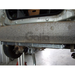 D038C GALIA Полностью оцинкованный фаркоп на Chevrolet Aveo хетчбек 3/5 дверей 2002-2012, Daewoo Kalos хетчбек 3/5 дверей 2002-2012. Тип шара: C (горизонтальный съемный). 