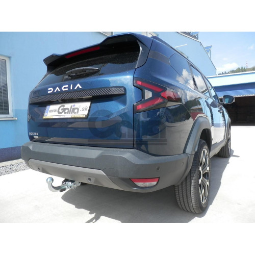 D055V GALIA Полностью оцинкованный фаркоп на Renault Duster 2024-, Dacia Duster 2024-, Dacia Bigster 2025-, Renault Bigster 2025-. Тип шара: AV (вертикальное быстросъемное крепление шара на ключе). Требуется вырез бампера. Нагрузки: 1700/80 кг, масса фарк