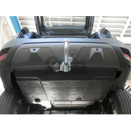 D055V GALIA Полностью оцинкованный фаркоп на Renault Duster 2024-, Dacia Duster 2024-, Dacia Bigster 2025-, Renault Bigster 2025-. Тип шара: AV (вертикальное быстросъемное крепление ш