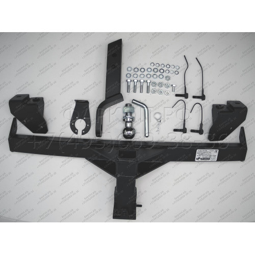 EXL-21-991122.00 PT GROUP Фаркоп на Exeed TXL 2021- без подрезки бампера. Тип шара: E (легкосъемный шар под квадрат). Нагрузки: 1500/75 кг (без электрики в комплекте)