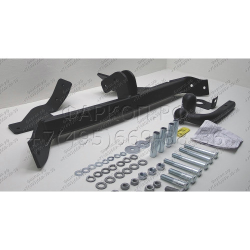 F-072 STEINHOF Фаркоп на Citroen Nemo 2009-2015, FIAT Fiorino 2008-2021, FIAT Qubo 2008-2021, Peugeot Bipper 2008-2017. Требуется подрезка бампера. Тип шара: A. Нагрузки: 1300/75 кг, масса фаркопа 13,8 кг (без электрики в комплекте)