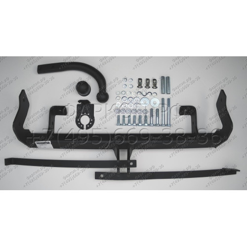 F-147 STEINHOF Фаркоп на Peugeot 807 2002-2014, FIAT Ulysse 2002-2011, Citroen C8 2002-2014, Lancia Phedra 2002-2010. Требуется подрезка бампера. Тип шара: A. Нагрузки: 1900/100 кг, масса фаркопа 16,7 кг (без электрики в комплекте)