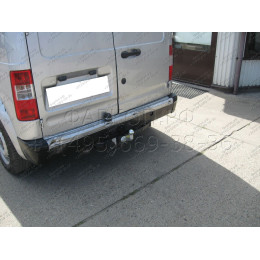 F-295 STEINHOF Фаркоп на Ford Transit Connect 2002-2014, Ford Tourneo Connect 2002-2014 без снятия и подрезки бампера. Тип шара: F. Нагрузки: 1250/75 кг, масса фаркопа 22,5 кг (без эле