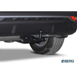 F.2314.001 BERG Фаркоп на Hyundai Tucson 2021-, Kia Sportage 2022- без снятия и подрезки бампера. Тип шара: A. Нагрузки: 2000/75 кг, масса фаркопа 17 кг (без электрики в комп