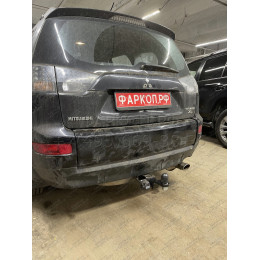 F.4012.001 BERG Фаркоп на Mitsubishi Outlander XL 2007-2012, Peugeot 4007 2008-2012, Citroen C-Crosser 2007-2012. Требуется подрезка бампера. Тип шара: E. Нагрузки: 1500/75 кг, масса фаркопа 24 